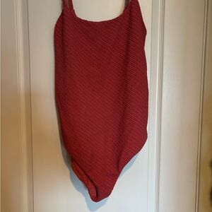 Andie Textured One Piece Swimsuit